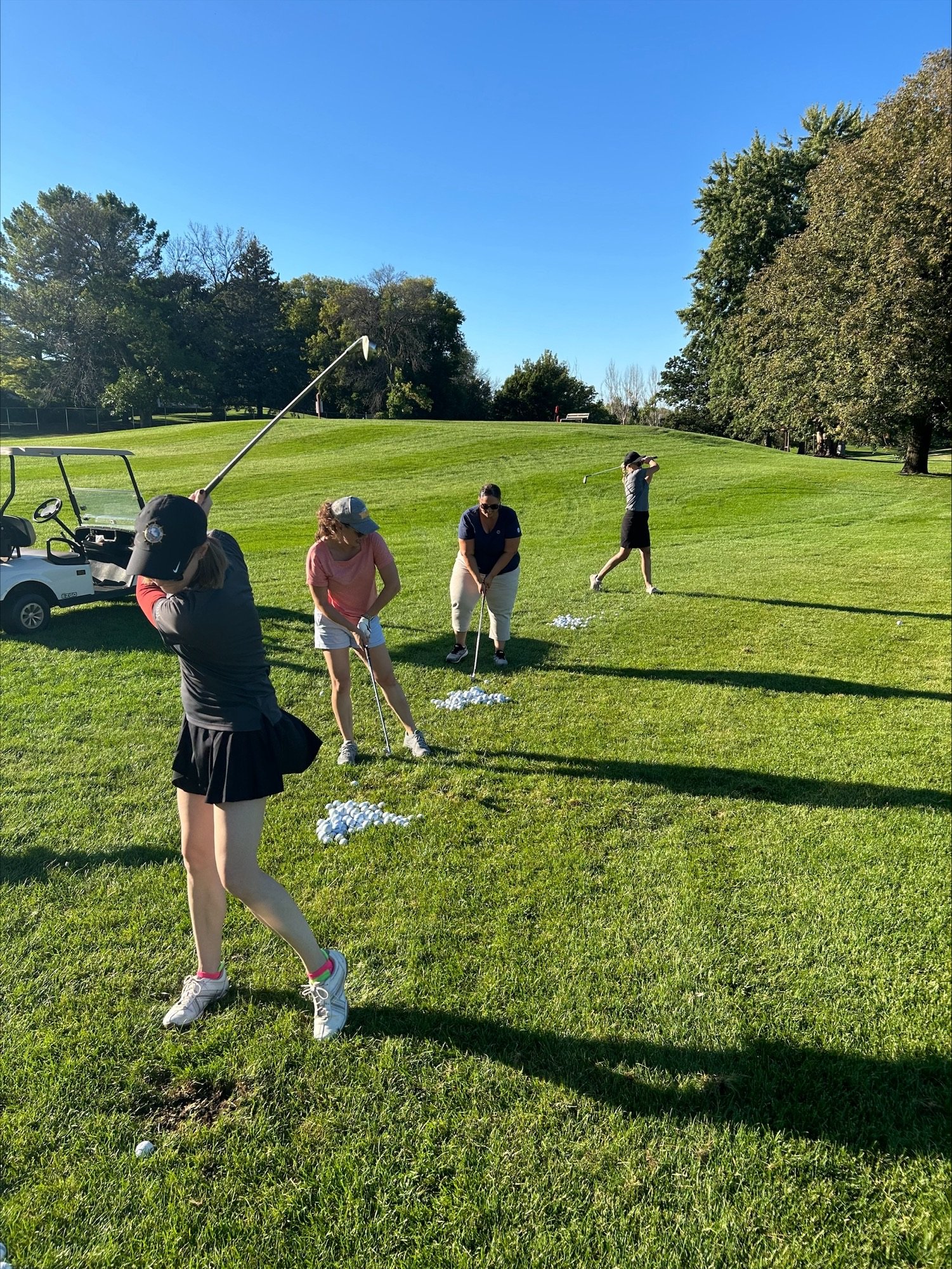 Golf Lessons provide an opportunity for members to learn how to play golf and develop the skills needed to participate in industry tournaments. Designed for beginners & those looking to improve, the program covers swing techniques, putting, course et