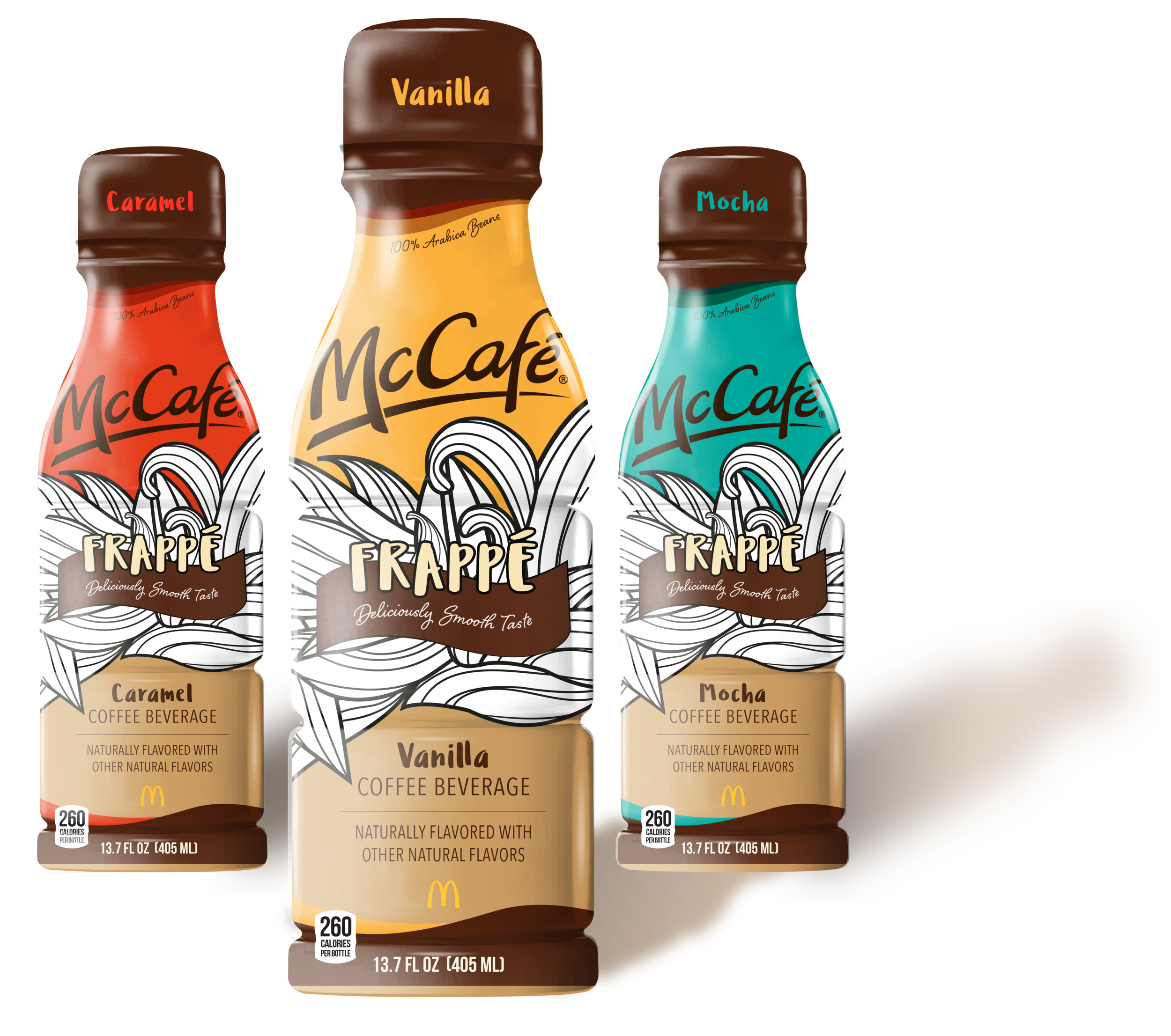 mccafe coffee bottles