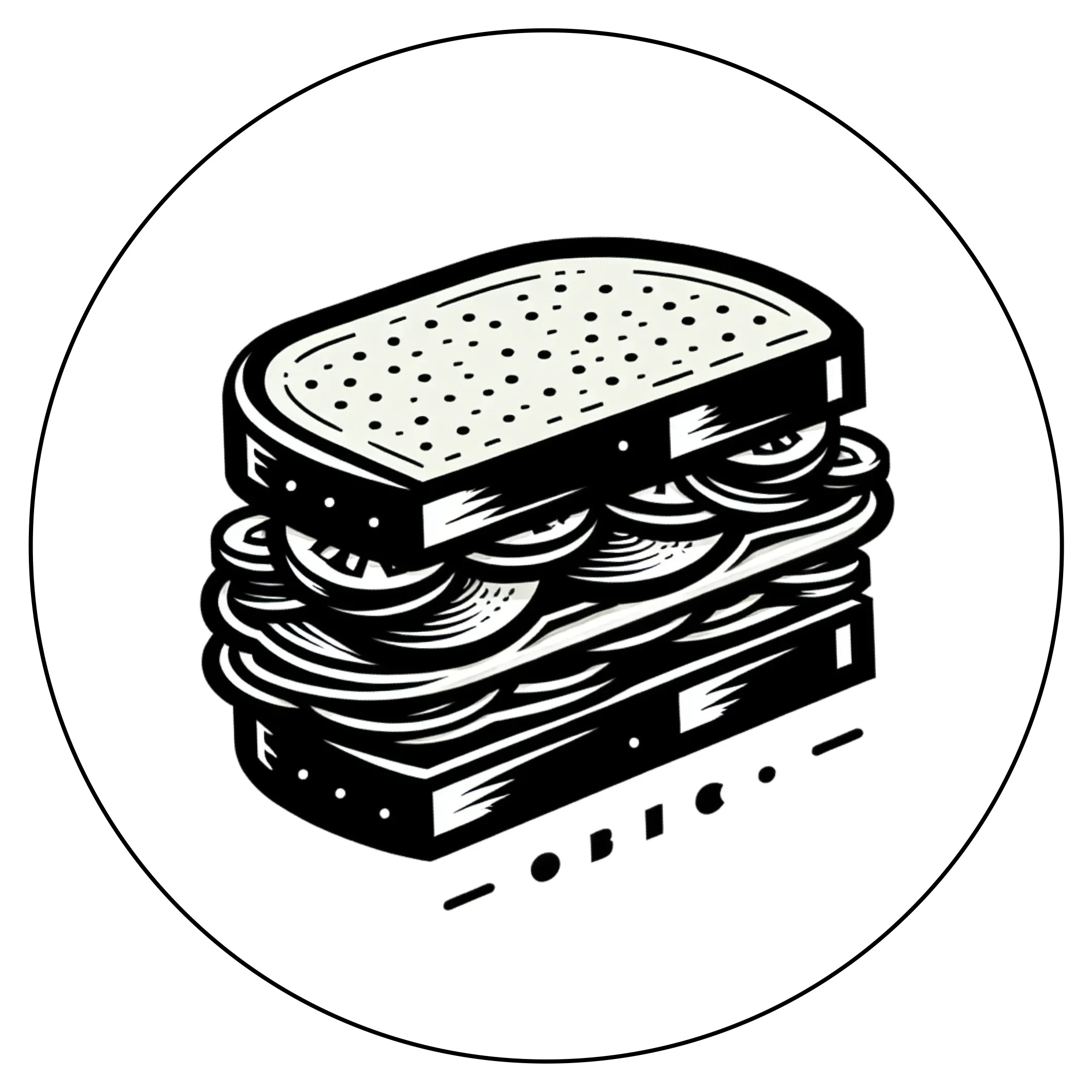 Sandwich image with link to diner menu