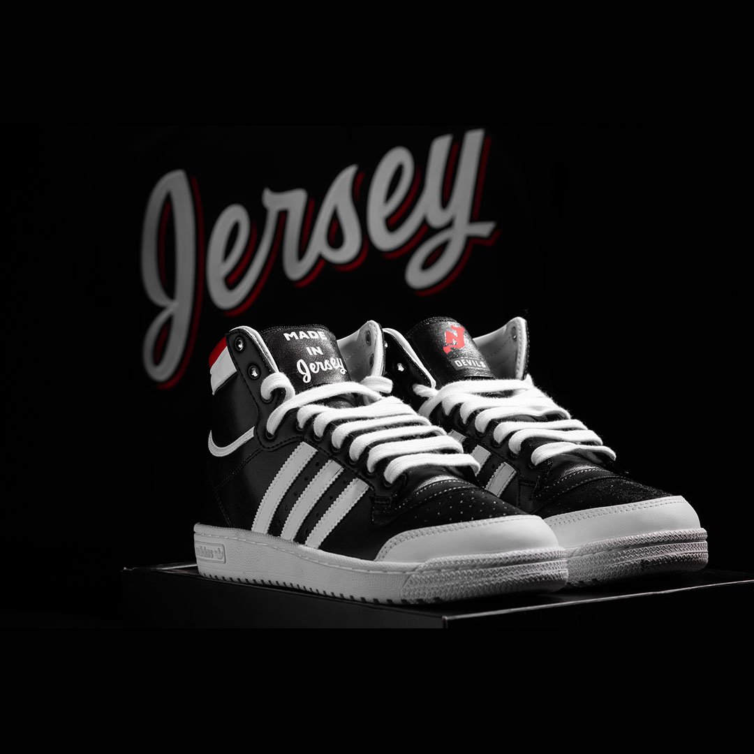 Dirty Soles Footwear Group Creates a Custom adidas for the New Jersey Devils’ Brand New Third Jersey