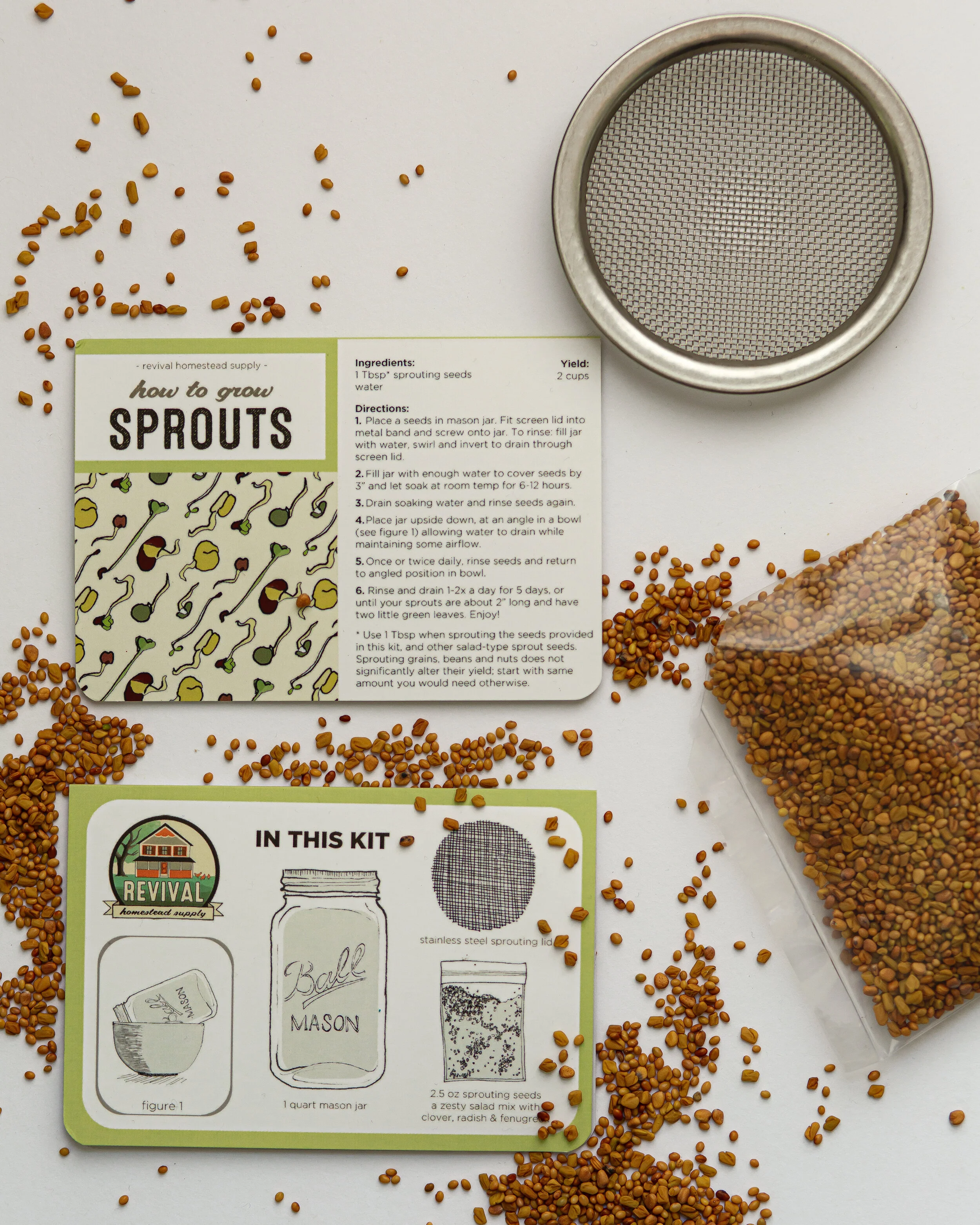 Sprout Kit — Revival Homestead Supply