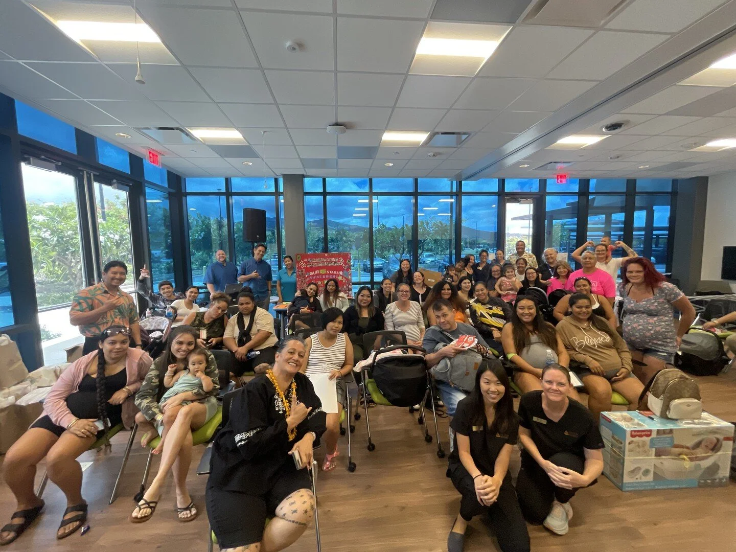 Happy parents means happy babies❤️

Mahalo to all the parents that came out to our baby shower event and got a bunch of great info, resources, and gifts from us and our community partners!