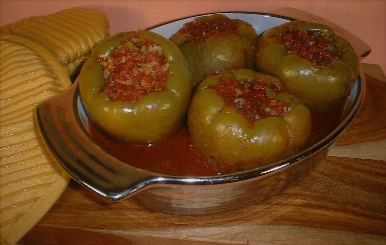 Syrian Stuffed Peppers