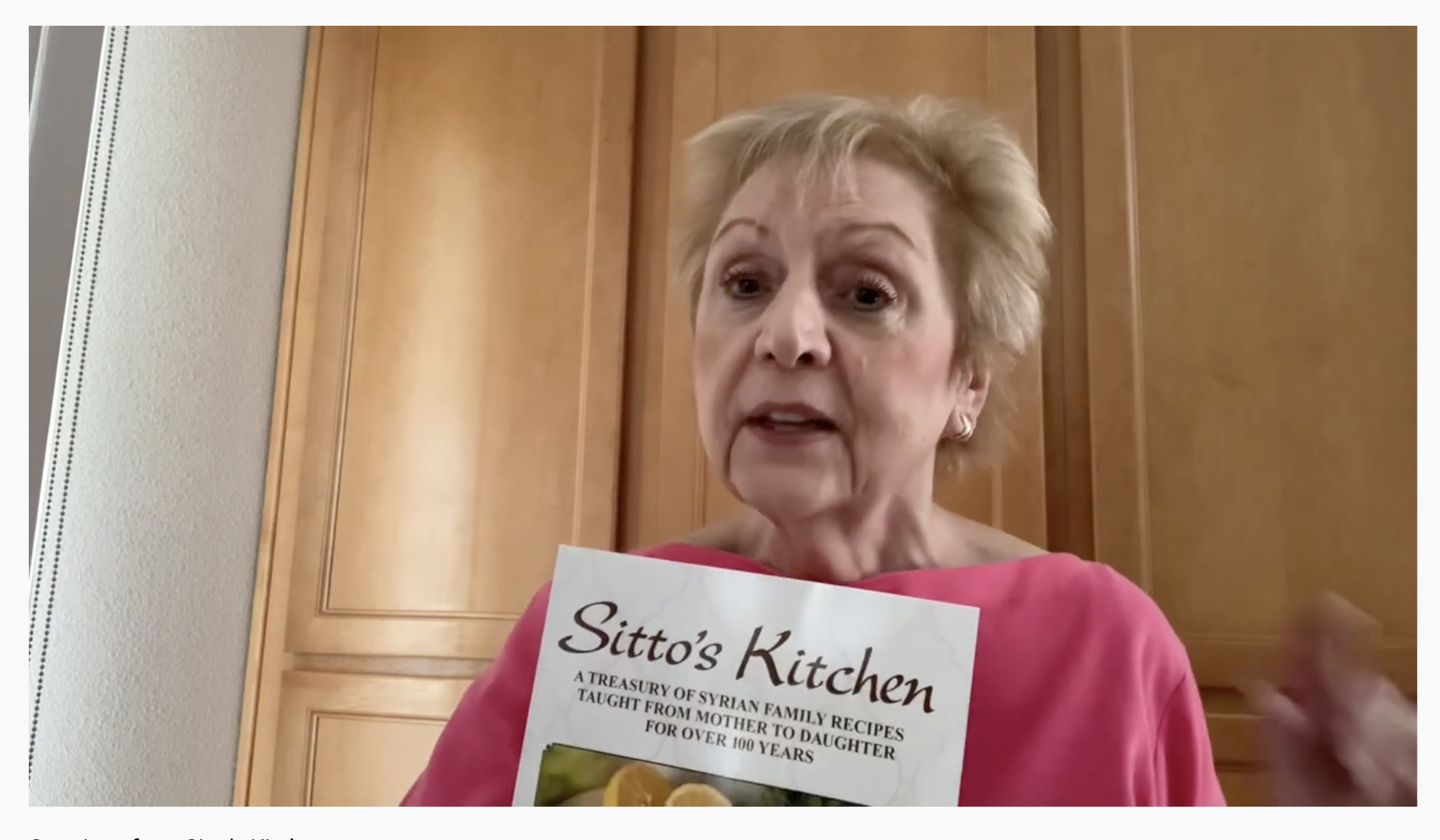 Greetings from Sitto's Kitchen!
