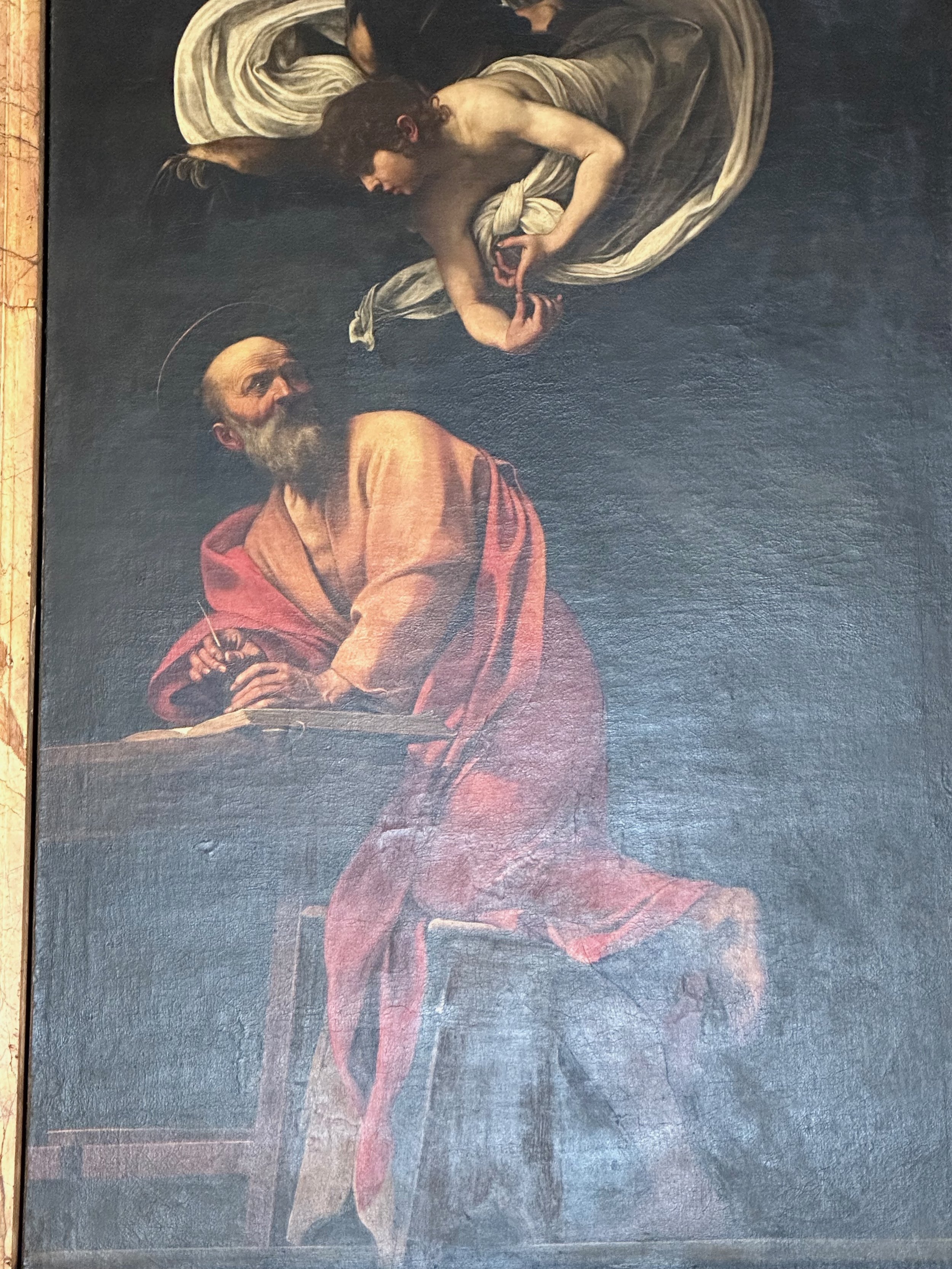 Inspiration of Saint Matthew 1602