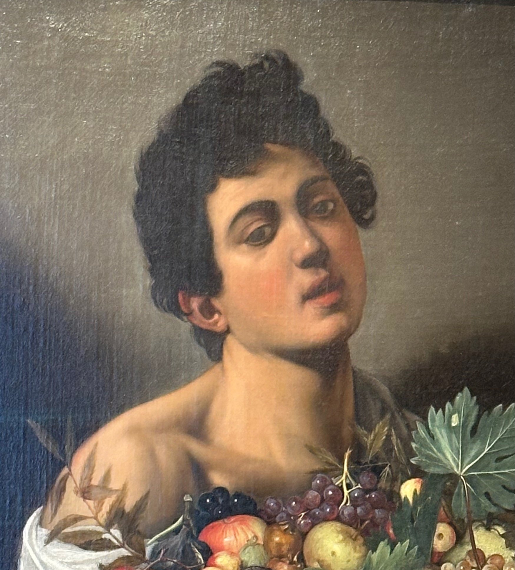 Boy with a Basket of Fruit 1593