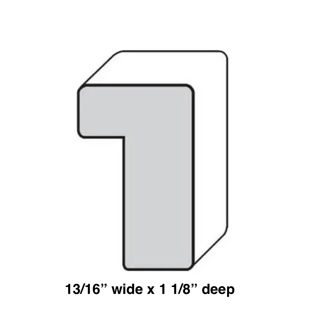 frame G dimensions