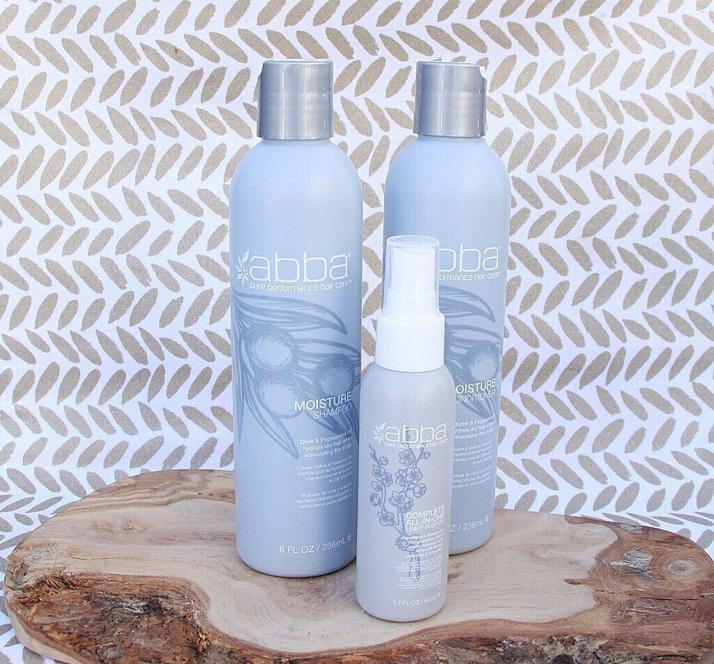 This ABBA moisture duo and leave-in conditioner hydrates 🌿and strengthens the hair while adding softness and reducing ⚡️static  frizz⚡️
Features olive, peppermint oil, and ProQuinoa Complex
&bull;
&bull;
&bull;
#abbaproducts #shopmissoula #missoulas