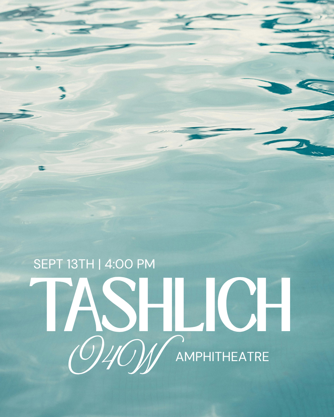 Tashlich at Old Fourth Ward