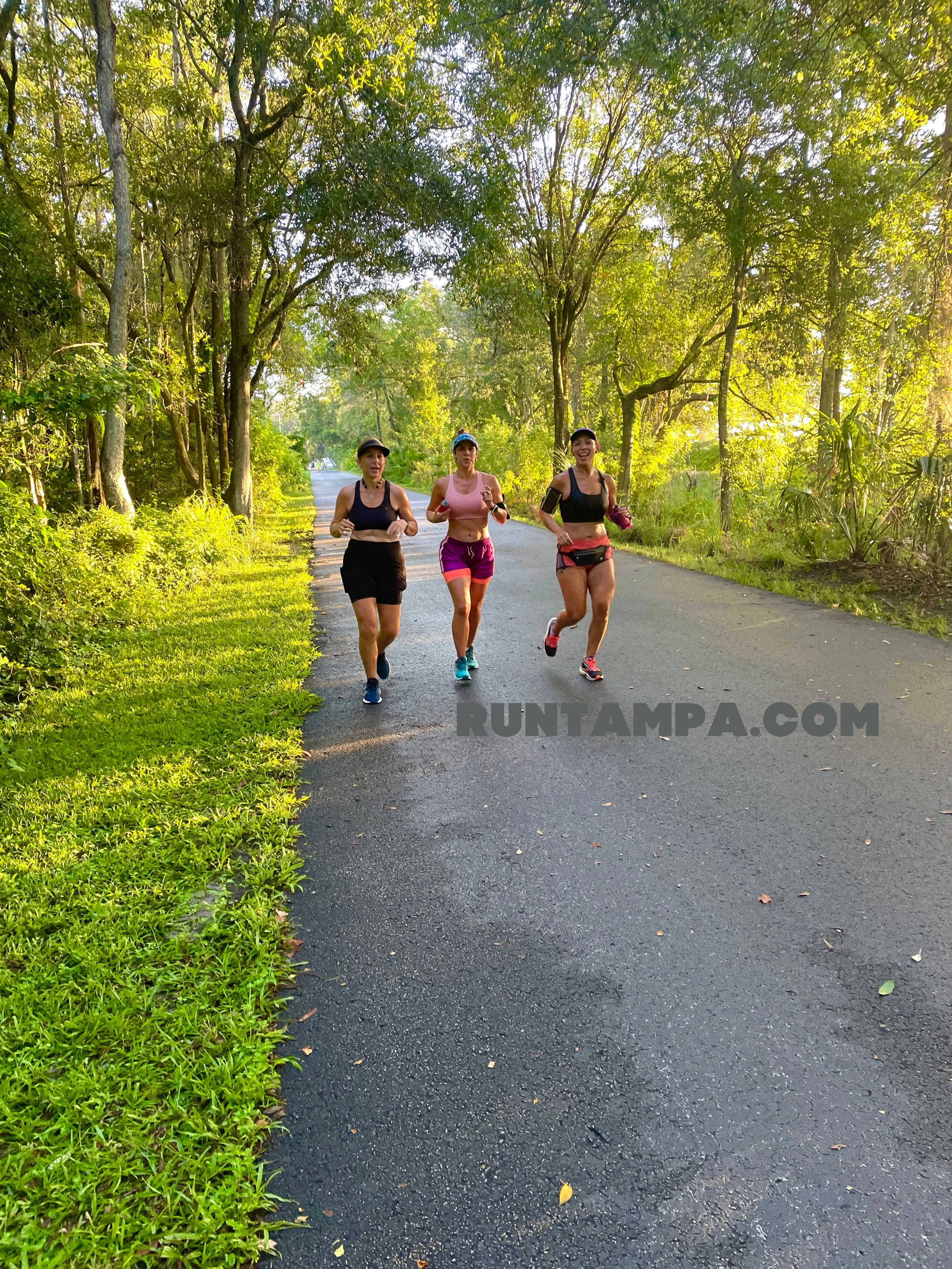 Running friends make all miles seem shorter.