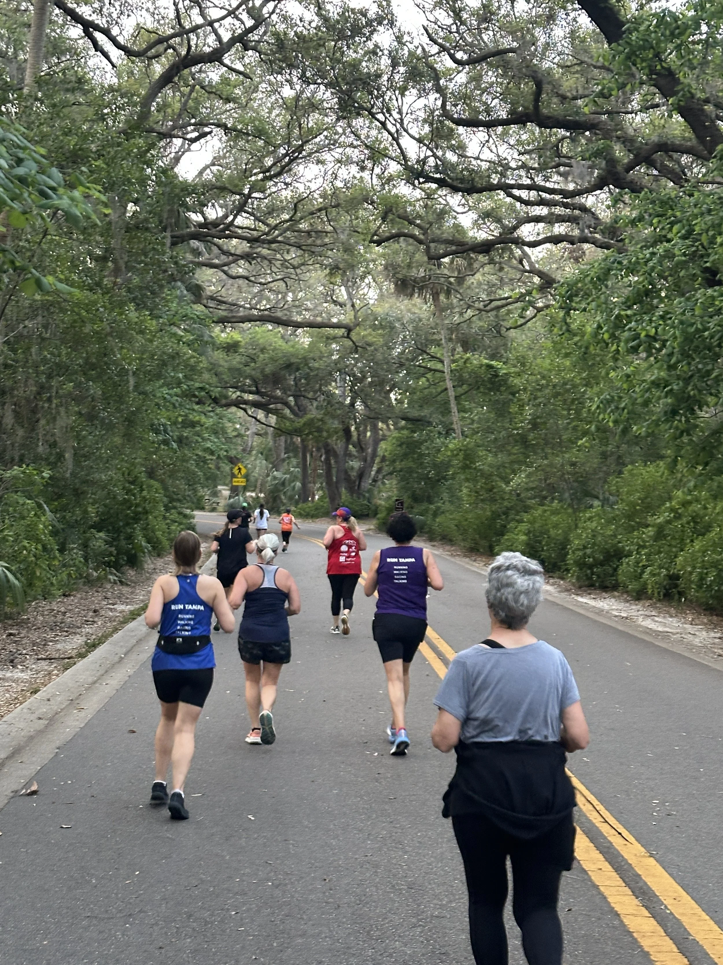 No through traffic at Philippe Park means almost no cars