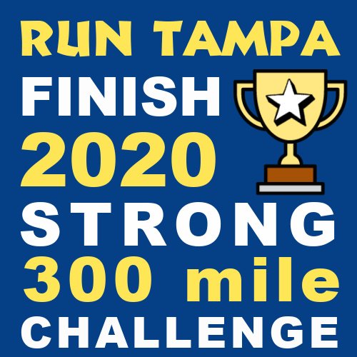 Run Tampa 2020 Strong 300 Mile Challenge
