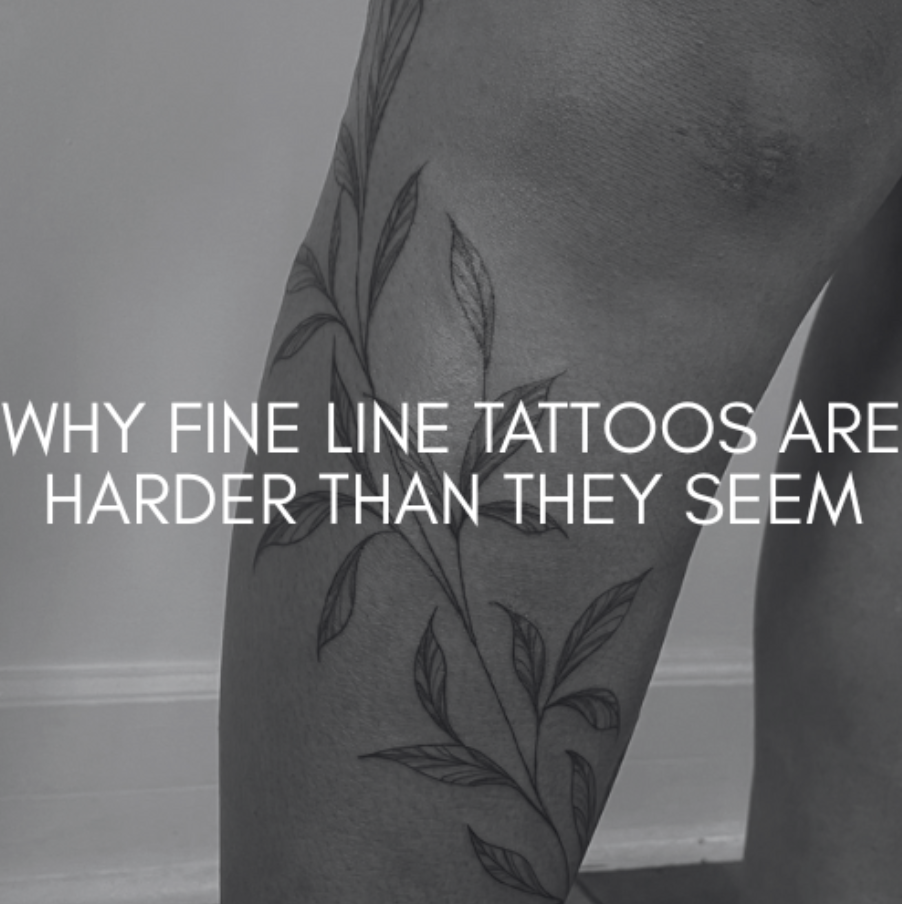 Why Fine Line Tattoos Are Harder Than They Seem