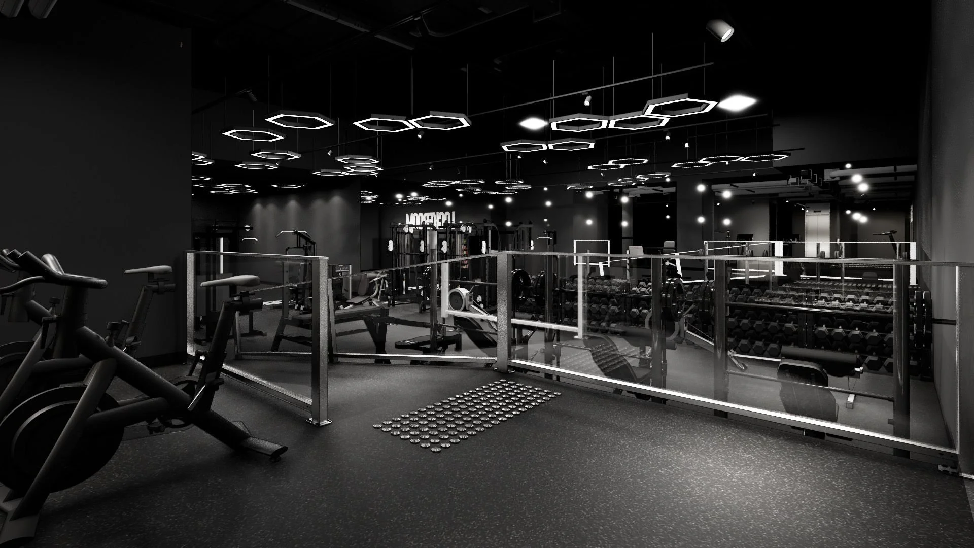 161 Collins Street, Lockeroom Gym