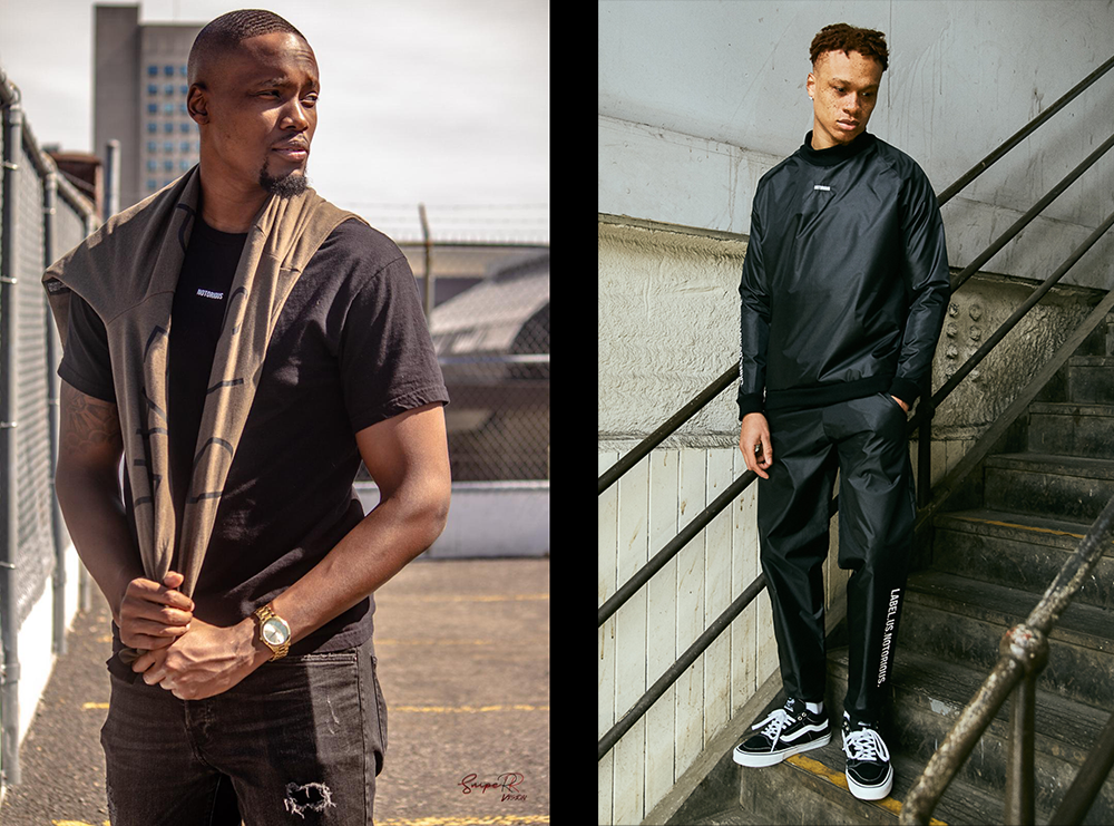 Photos: Label Us Notorious (left, Founder Thierry “Kapo” Gasana)