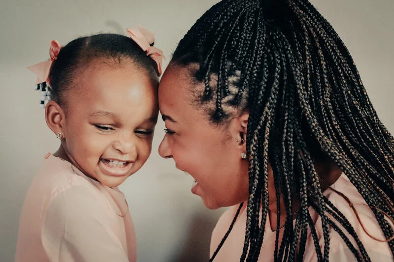 Photo: Purely Coated Co-founders Demesha Wilson and daughter, Dru