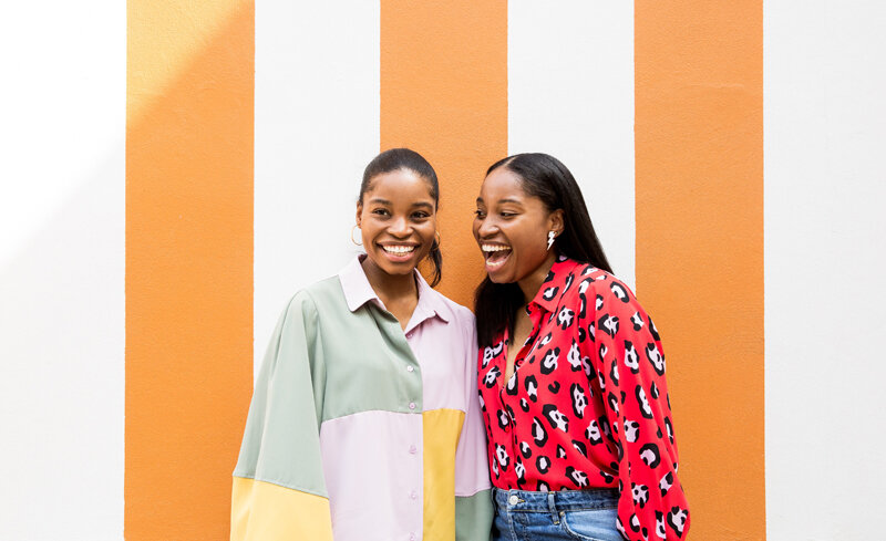 Photo: Founders Laken King and Carlissa King