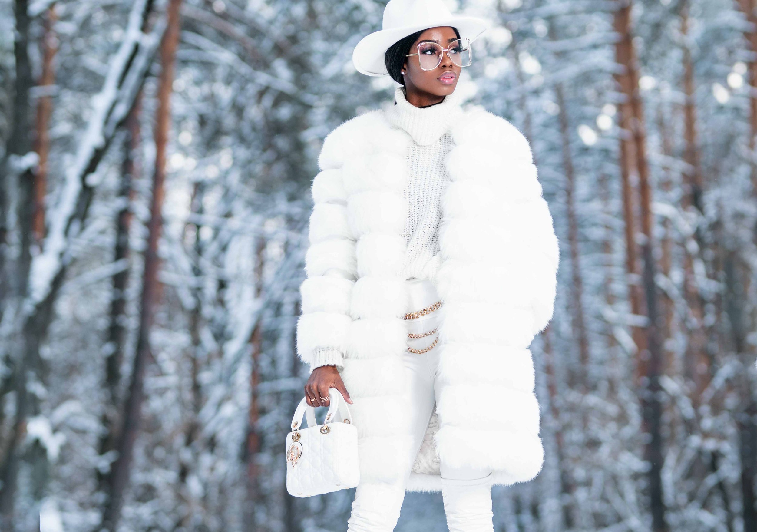 Most demanding snowfall coats winter outfits stylish fur collar