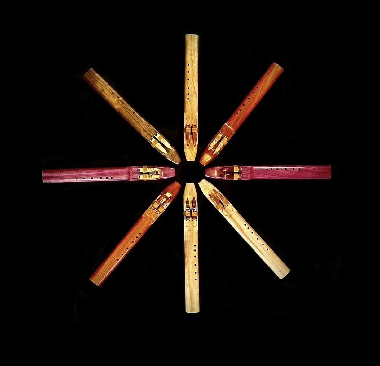 Native American Style Double Flute  MADE - TO - ORDER