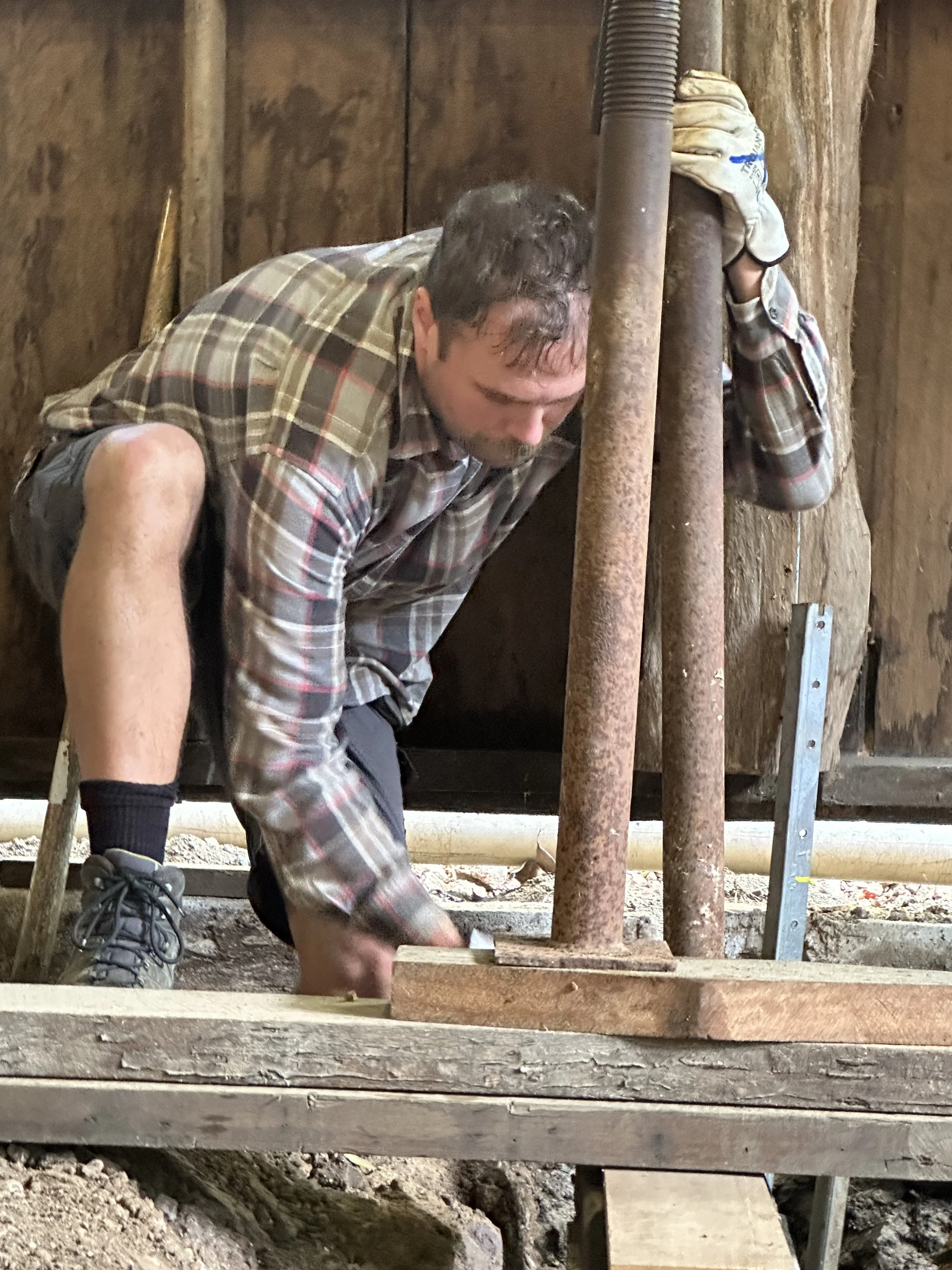 Volunteer Weekend - Bruce's Shed - November