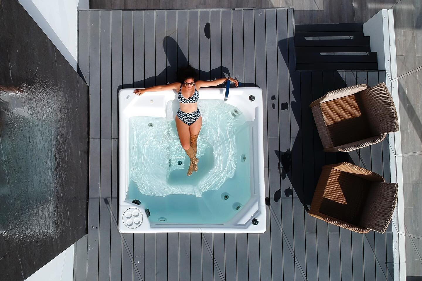 Outdoor hot tubs are a must! 

Enjoy tranquility and entertaining in the comfort of your own rooftop suite 🌴

💃🏽 @explorewithlor 
📸 @beallinclusive 
🌍 @thefivesbeachhotel 

#wishtowandertravel #destinationtravel #travel #travelgram #playadelcarm
