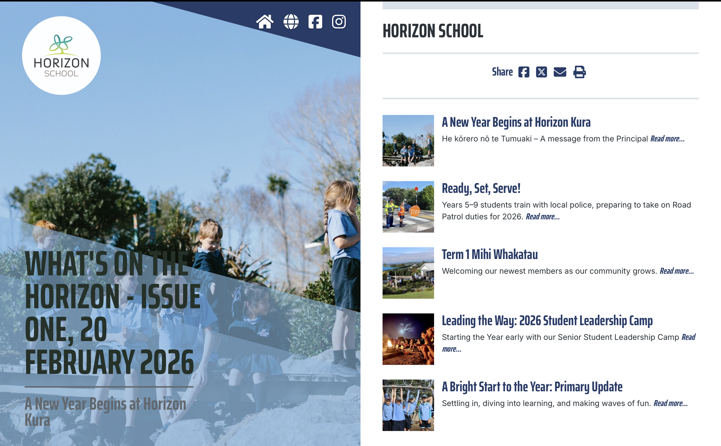 What's on the Horizon - Issue One, 20 February 2026