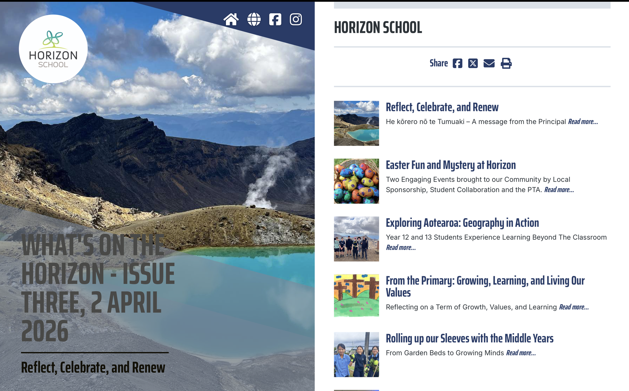 What's on the Horizon - Issue Three, 2 April 2026