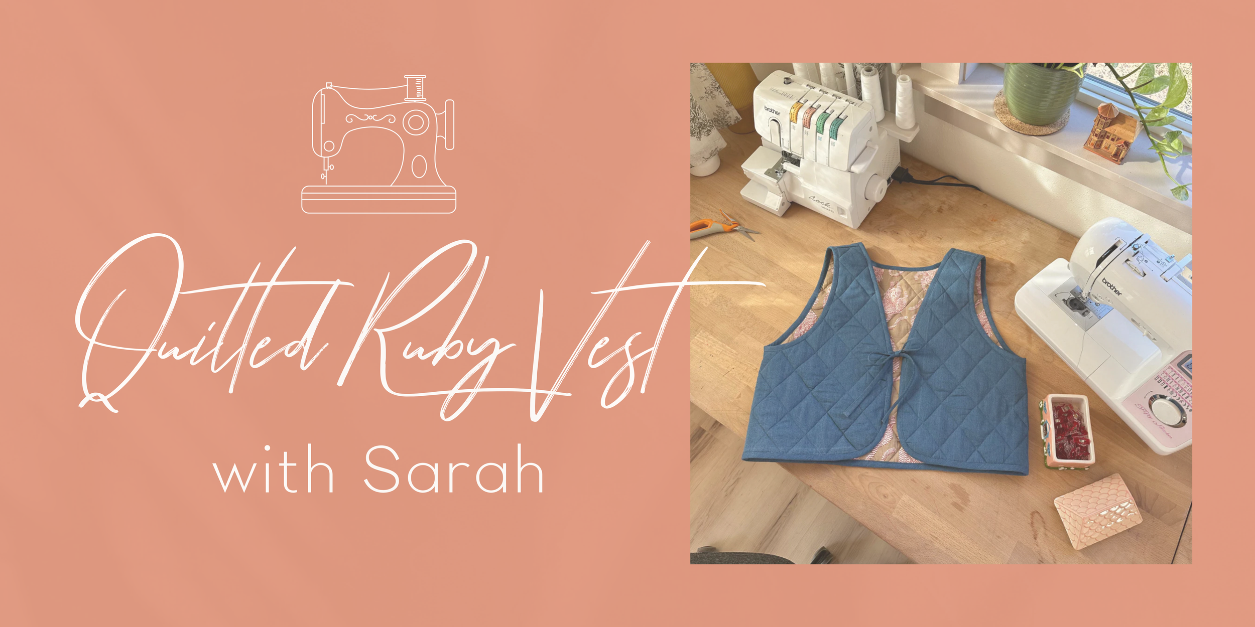 Quilted Ruby Vest
