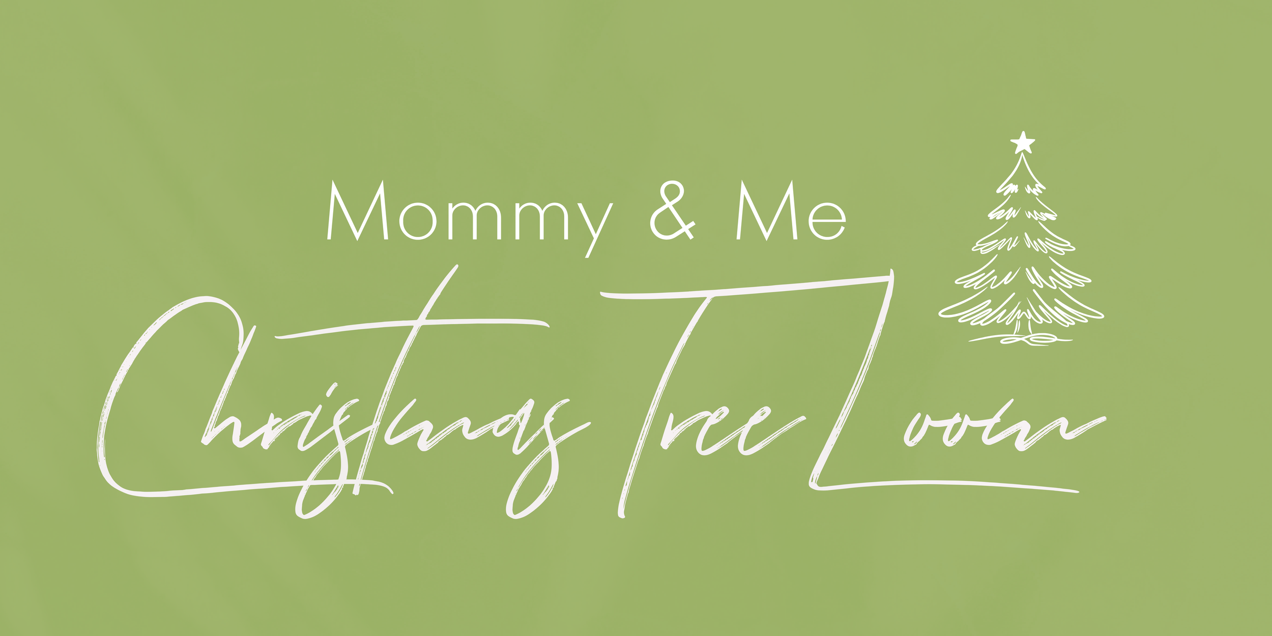 Mommy & Me: Christmas Tree Loom