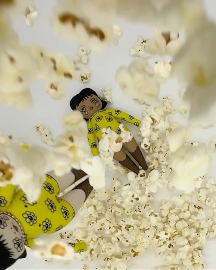 Arriving early to watch the previews and finish the popcorn before the movie starts&hellip; 🍿

No AI slop: I pulled out my popcorn machine and got to work. Swipe to see how it was made.

Want to choose your doll&rsquo;s hair shade?
The secret access