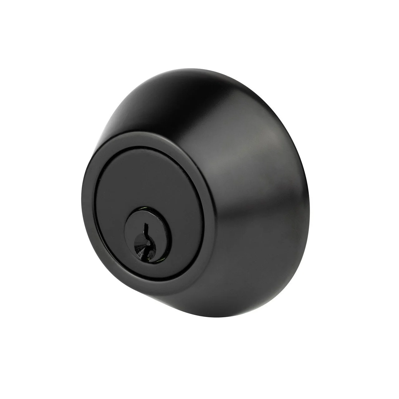 black powdercoated deadbolts