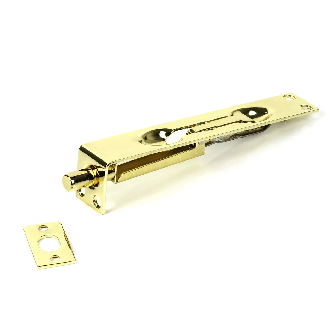 Flush Bolt 6" - PB