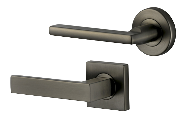 gunmetal trendy handles