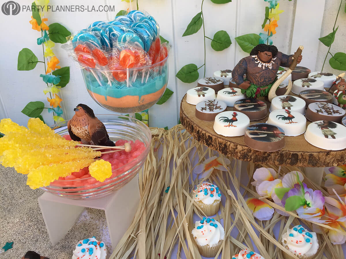 Kids Party Planning in Los Angeles: A Moana Themed Birthday Party