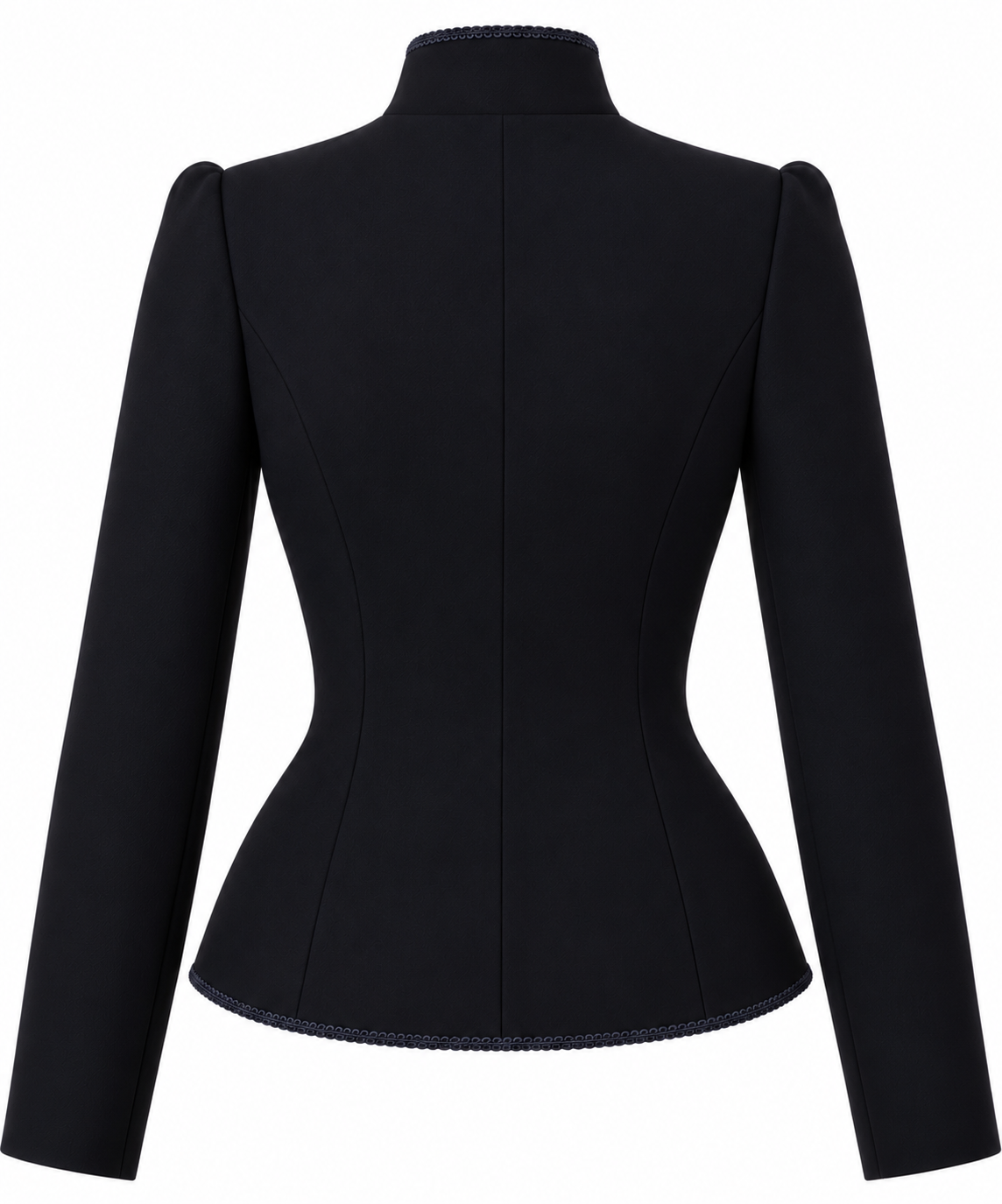 Back View of Tailored Navy Blazer.png