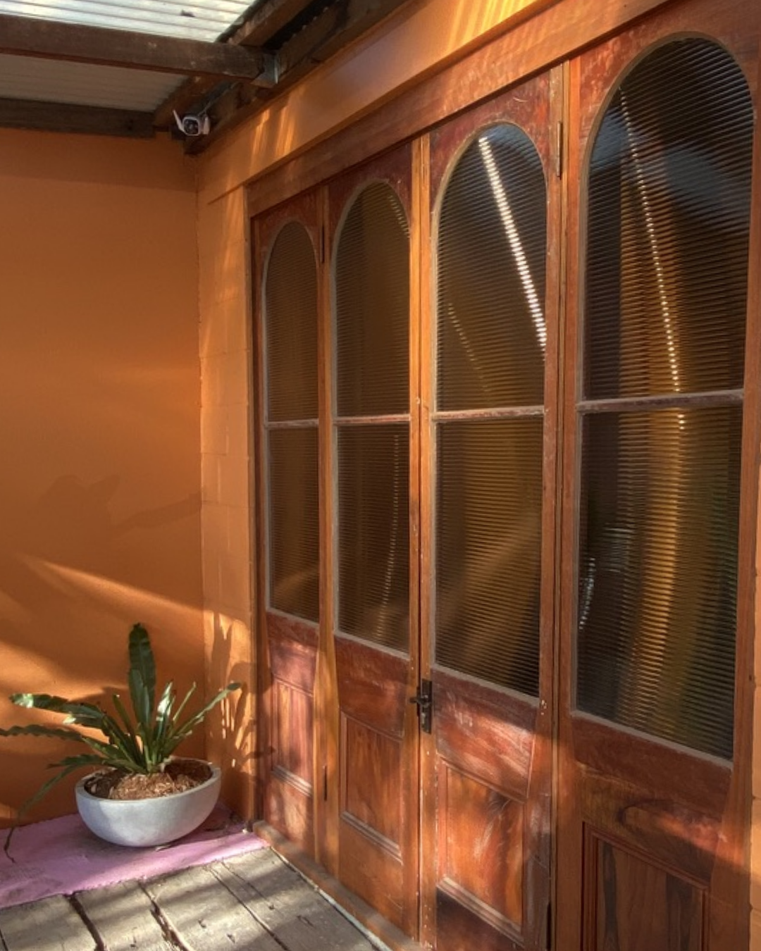 Restored timber doors with glass - Byron Bay.png