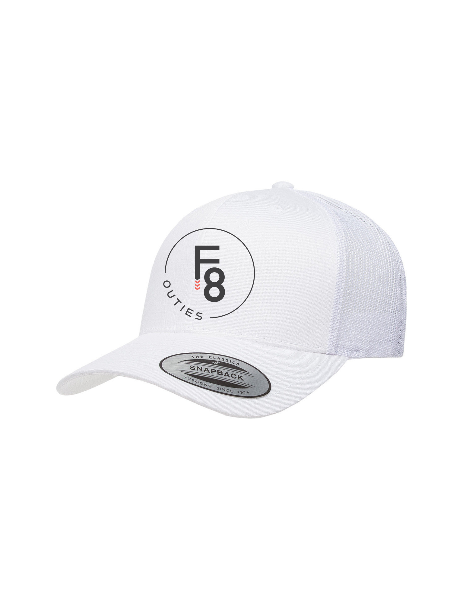 White F8 Hat
