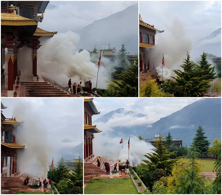 月度《满愿山净烟供》 — 德钦穹果•大乐法轮寺