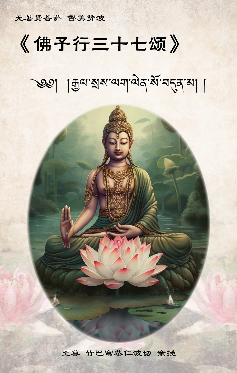三十七佛子行》 — 德钦穹果•大乐法轮寺