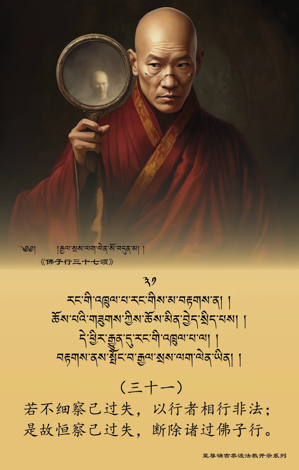 三十七佛子行》 — 德钦穹果•大乐法轮寺