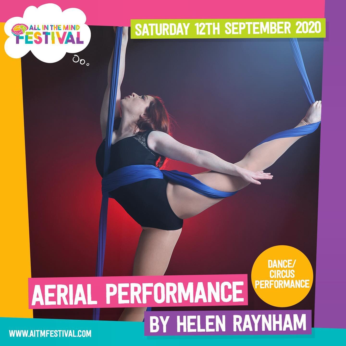 Performing today on my slings @aitmfest - an arts festival with a focus on mental health. This year they&rsquo;ve taken it online! you can find me here: www.aitmfestival.com in the Movement Meadow at 12pm. With music by  #indiaelectriccompany tickets