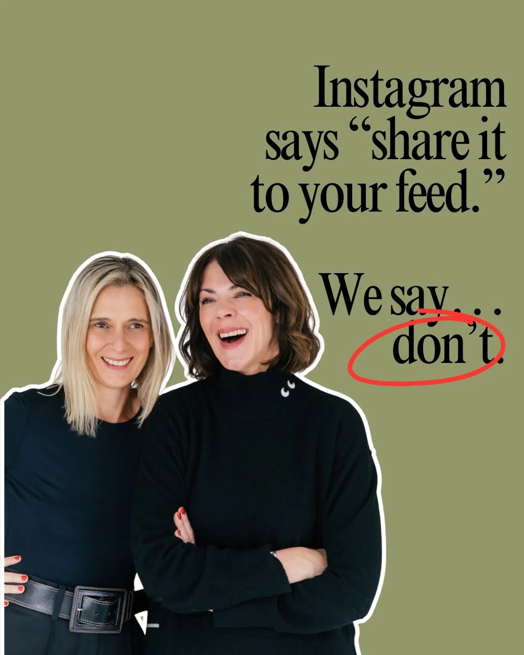 If you&rsquo;re pushing Trial Reels to your feed&hellip; stop. 🛑 

Instagram will try to tempt you:
&ldquo;Your trial reel is taking off. Share it to your feed for more views!&rdquo;

Ignore it. Seriously. Leave it in Trials.

Why? Because Trial Ree