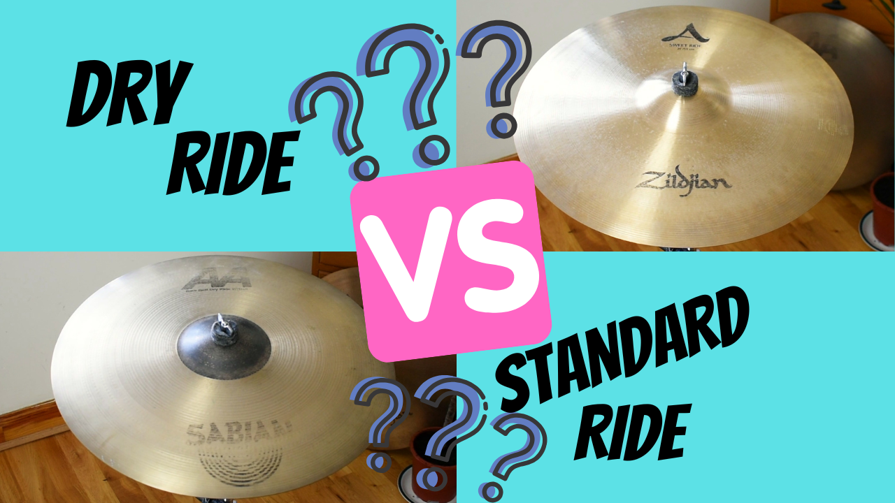 Dry vs. Standard Ride Cymbals: Which One Is Right For You?