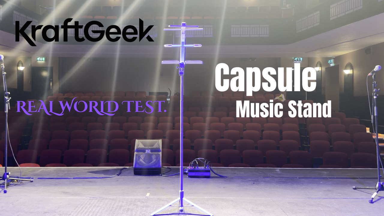 The Future of Music Stands? An Honest Review of the KraftGeek Capsule