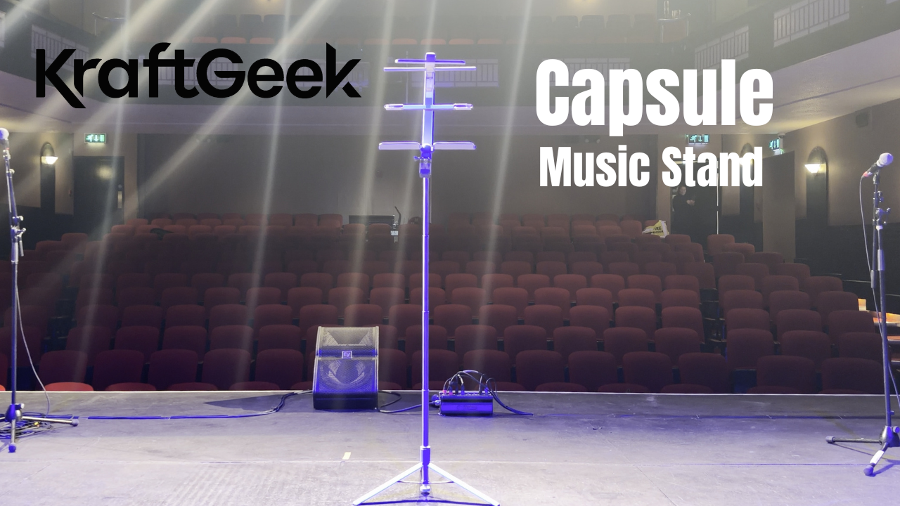 KraftGeek Capsule Music Stand Review: The Ultimate Compact Gear for Working Musicians?