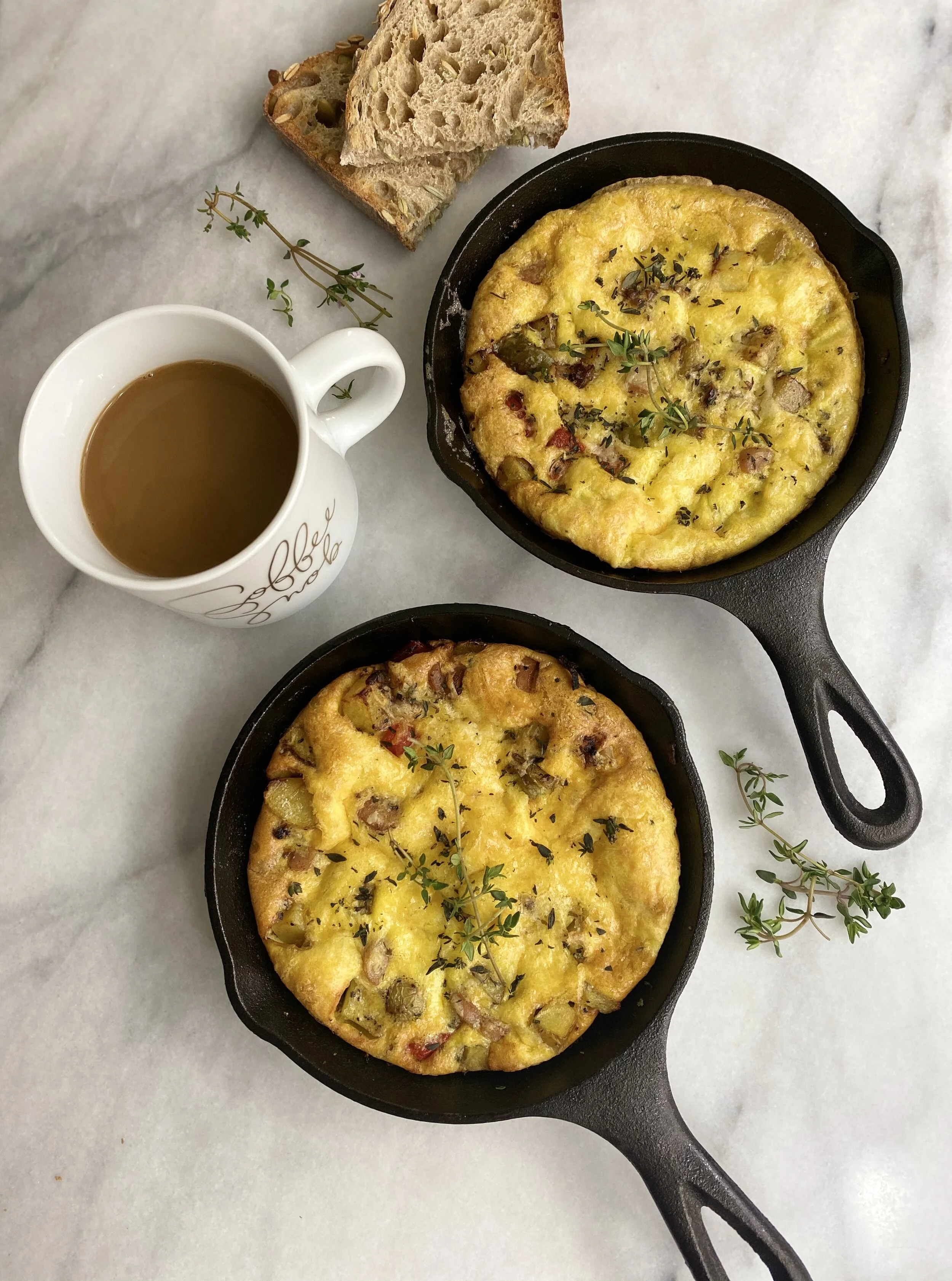 SKILLET QUICHE