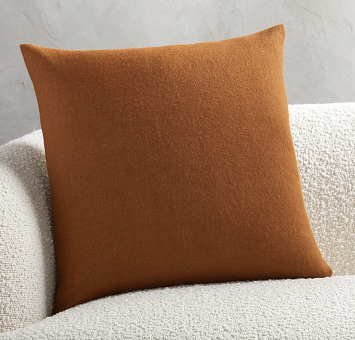 20" ALPACA COPPER PILLOW