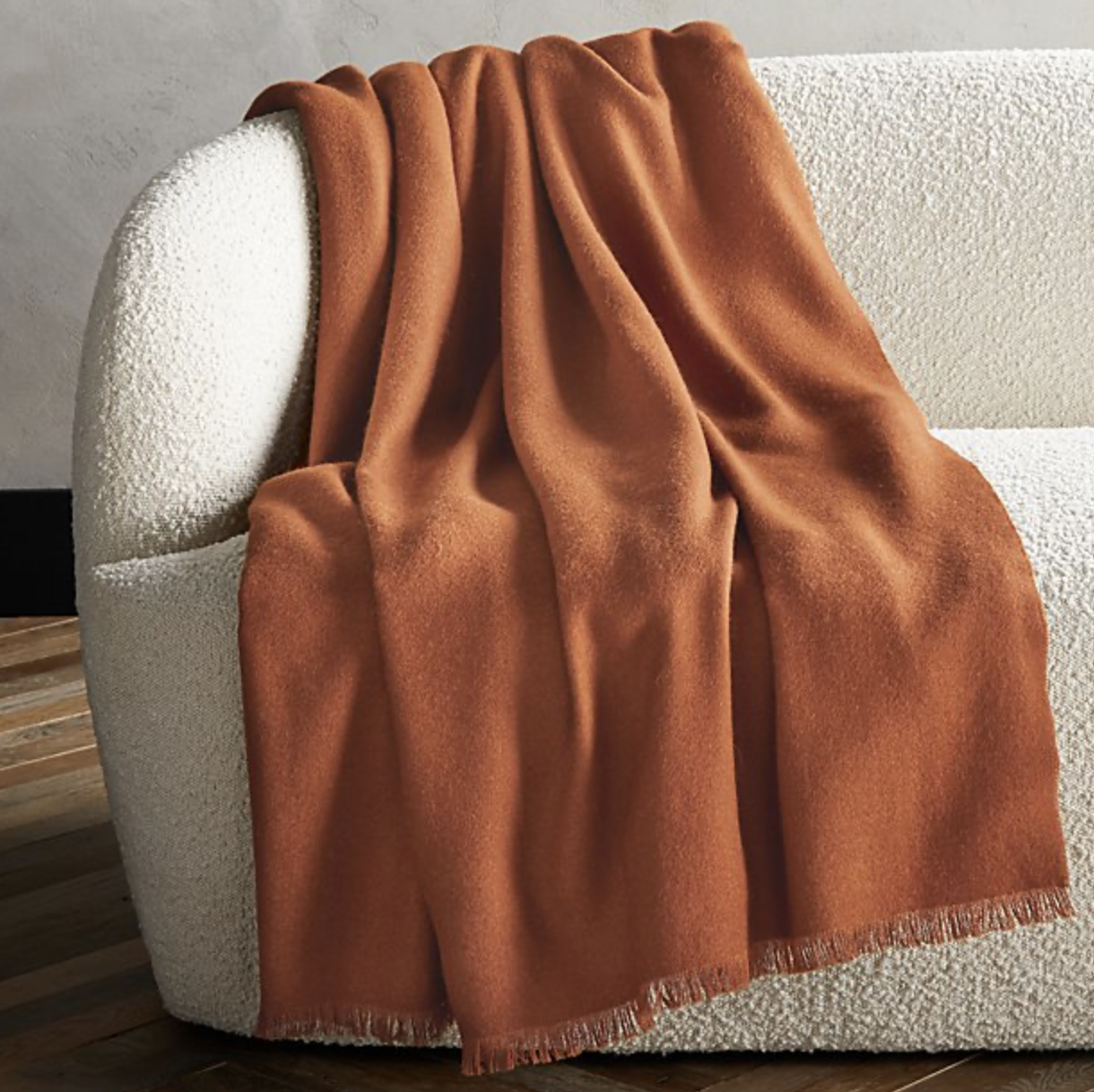 ALPACA COPPER THROW