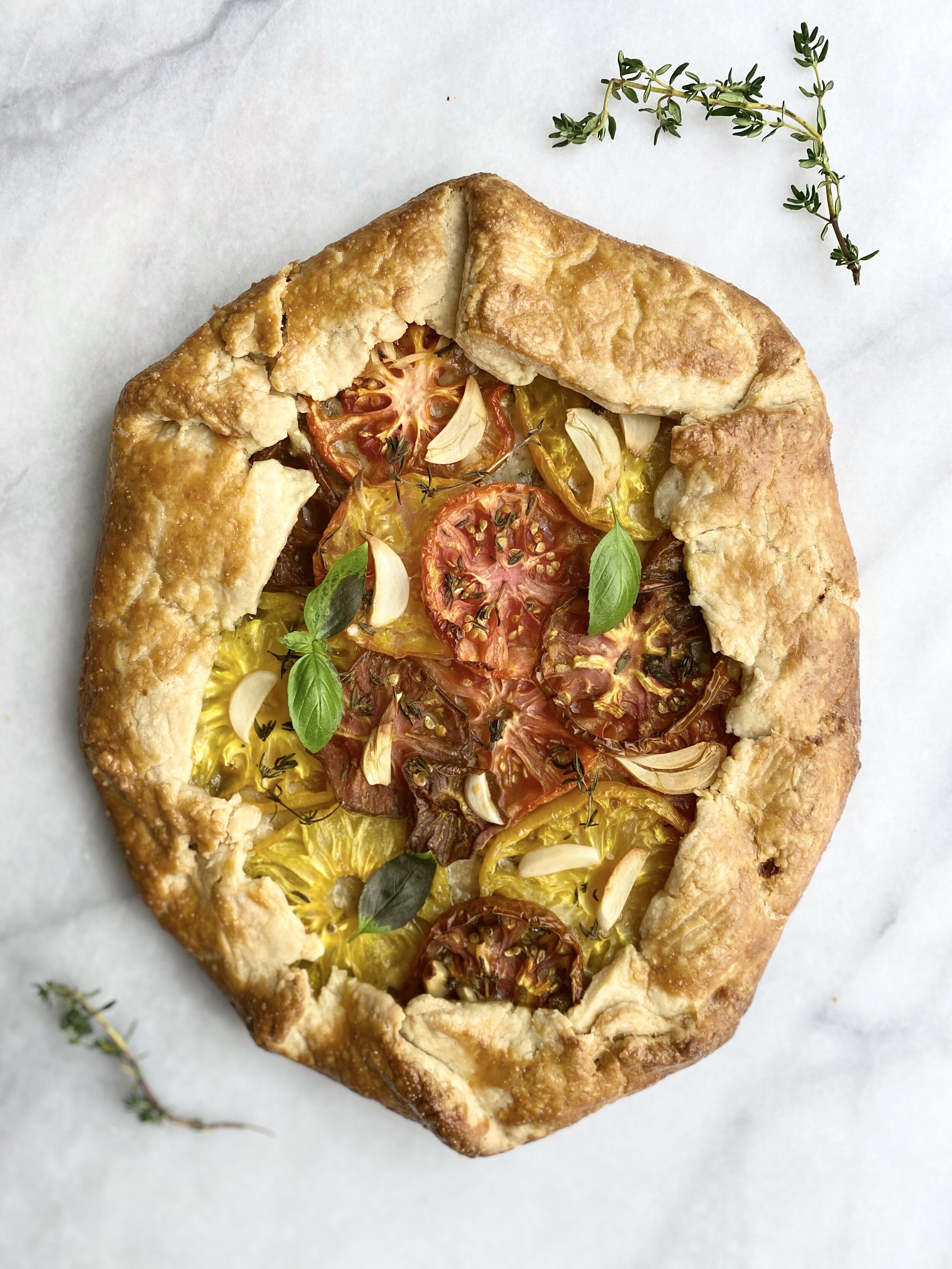 TOMATO PESTO GALETTE
