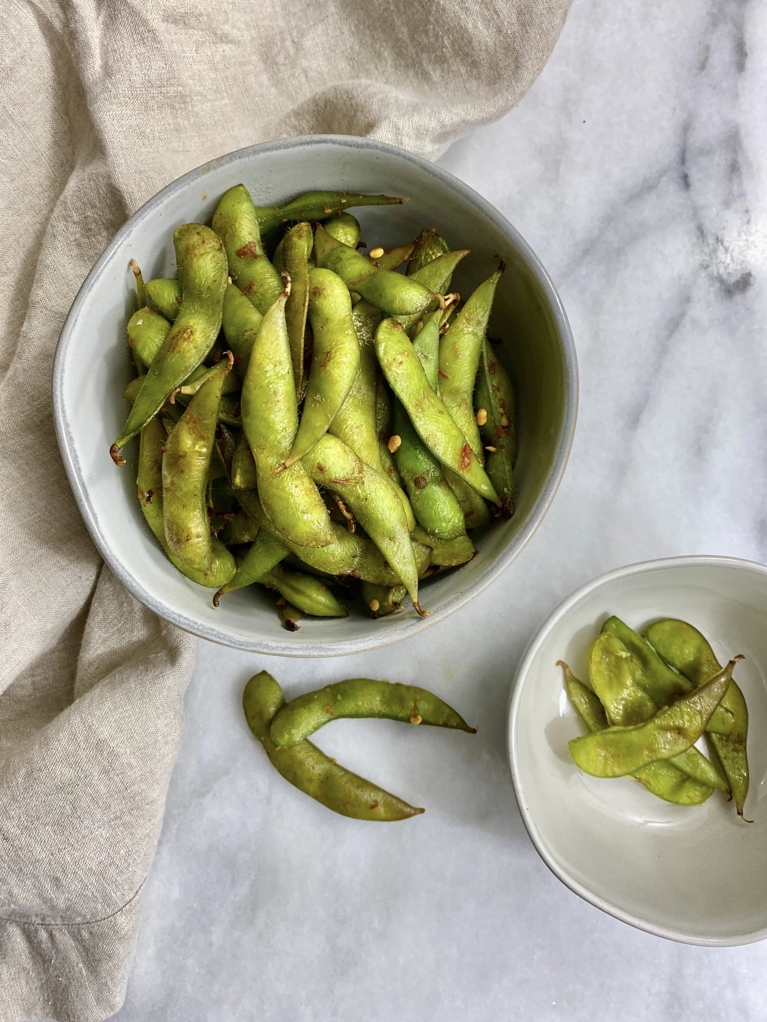 CHILI GARLIC EDAMAME